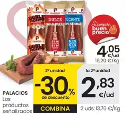 Eroski PALACIOS Los productos senalizados oferta