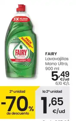 Eroski FAIRY Lavavajillas Mano Ultra oferta