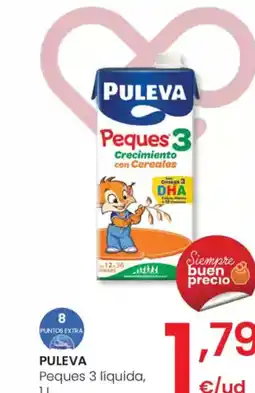 Eroski PULEVA Peques 3 líquida, oferta