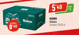 Supermercados Deza MAHOU Clásica oferta