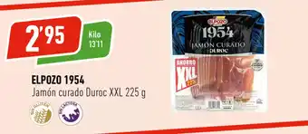 Supermercados Deza ELPOZO 1954 Jamón curado Duroc XXL oferta