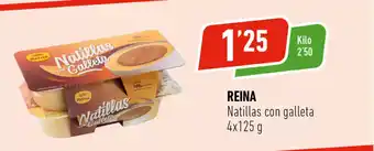 Supermercados Deza REINA Natillas con galleta oferta