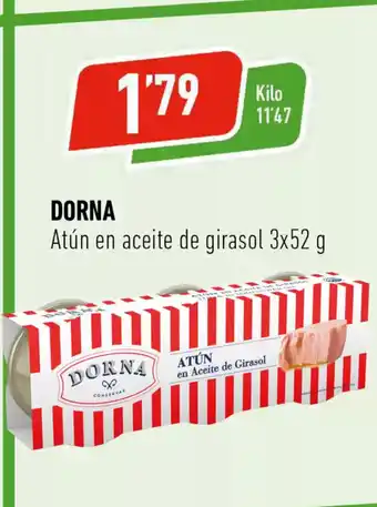 Supermercados Deza DORNA Atún en aceite de girasol oferta