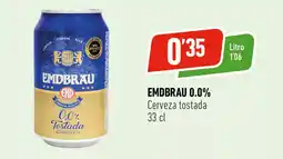 Supermercados Deza EMDBRAU 0.0% Cerveza tostada oferta