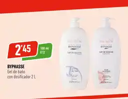 Supermercados Deza BYPHASSE Gel de baño con dosificador oferta