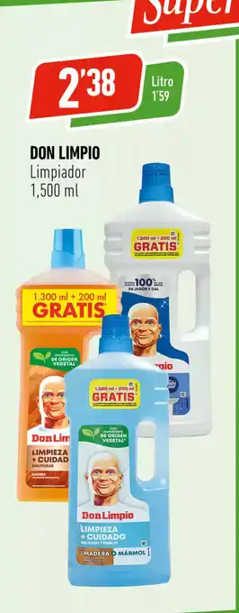 Supermercados Deza DON LIMPIO Limpiador oferta