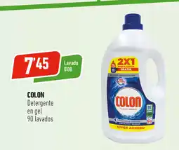 Supermercados Deza COLON Detergente en gel 90 lavados oferta