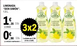 E.Leclerc DON SIMÓN Limonada oferta