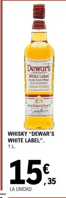 E.Leclerc DEWAR'S WHITE LABEL Whisky oferta