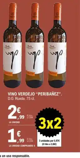 E.Leclerc PERIBAÑEZ Vino verdejo oferta