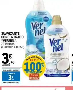 E.Leclerc VERNEL Suavizante concentrado oferta