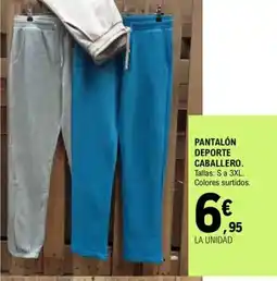 E.Leclerc Pantalón deporte caballero oferta