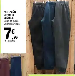 E.Leclerc Pantalón deporte señora. oferta