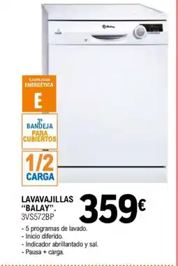 E.Leclerc Lavavajillas balay oferta