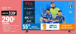 E.Leclerc TCL Led 4k oferta