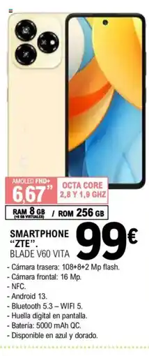 E.Leclerc ZTE Smartphone oferta