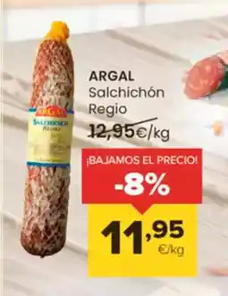 Autoservicios Familia ARGAL Salchichón Regio oferta