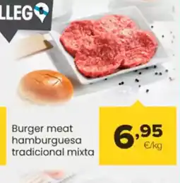 Autoservicios Familia Burger meat hamburguesa tradicional mixta oferta