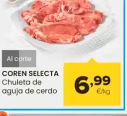 Autoservicios Familia COREN SELECTA Chuleta de aguja de cerdo oferta