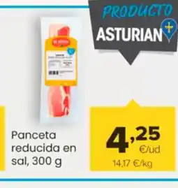 Autoservicios Familia Panceta reducida en sal oferta