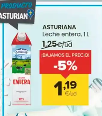 Autoservicios Familia ASTURIANA Leche entera oferta