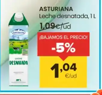 Autoservicios Familia ASTURIANA Leche desnatada oferta