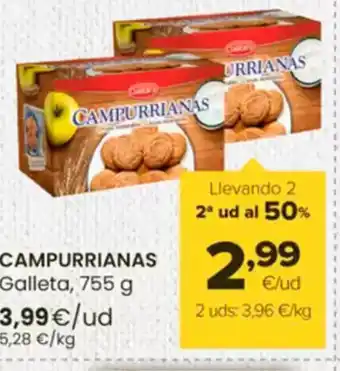 Autoservicios Familia CAMPURRIANAS Galleta oferta