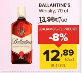 Autoservicios Familia BALLANTINE'S Whisky oferta