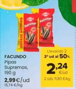 Autoservicios Familia FACUNDO Pipas Supremas oferta