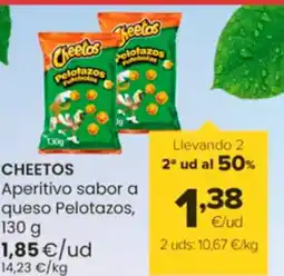 Autoservicios Familia CHEETOS Aperitivo sabor a queso Pelotazos oferta