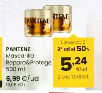 Autoservicios Familia PANTENE Mascarilla Repara & Protege oferta