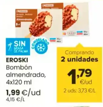 Autoservicios Familia EROSKI Bombón almendrado oferta