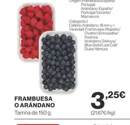 Supercor Frambuesa o arándano oferta