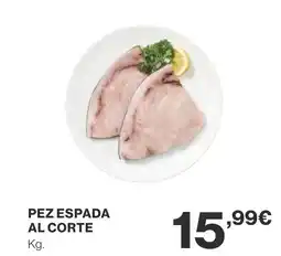 Supercor Pez espada al corte oferta