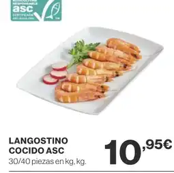 Supercor Langostino cocido asc oferta