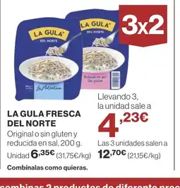 Supercor LA GULA FRESCA DEL NORTE Original o sin gluten y reducida en sal oferta