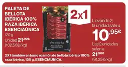 Supercor Paleta de bellota ibérica 100% raza ibérica esenciaúnica oferta