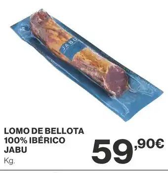 Supercor Lomo de bellota 100% ibérico jabu oferta