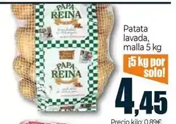 Unide Supermercados Papa reina - patata lavada oferta