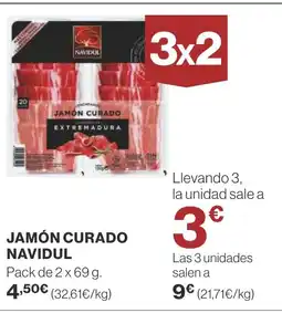 Supercor NAVIDU Jamón curado oferta