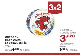 Supercor LA VACA QUE RÍE Queso en porciones oferta