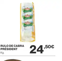 Supercor PRÉSIDENT Rulo de cabra oferta