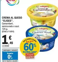 E.Leclerc Ifa eliges - crema al queso oferta