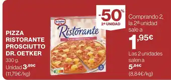 Supercor DR OETKER Pizza ristorante prosciutto oferta