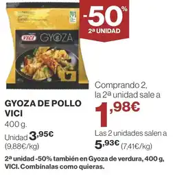 Supercor VICI Gyoza de pollo oferta