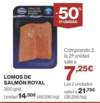 Supercor ROYAL Lomos de salmón oferta