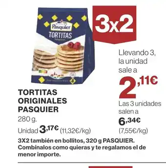 Supercor PASQUIER Tortitas originales oferta