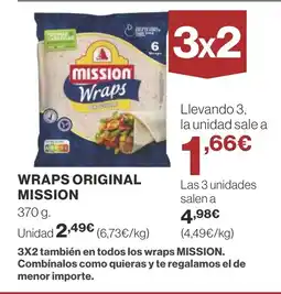 Supercor MISSION Wraps original oferta