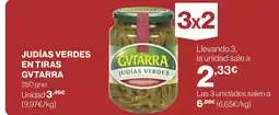 Supercor GVTARRA Judías verdes en tiras oferta