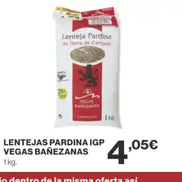 Supercor Lentejas pardina igp vegas bañezanas oferta